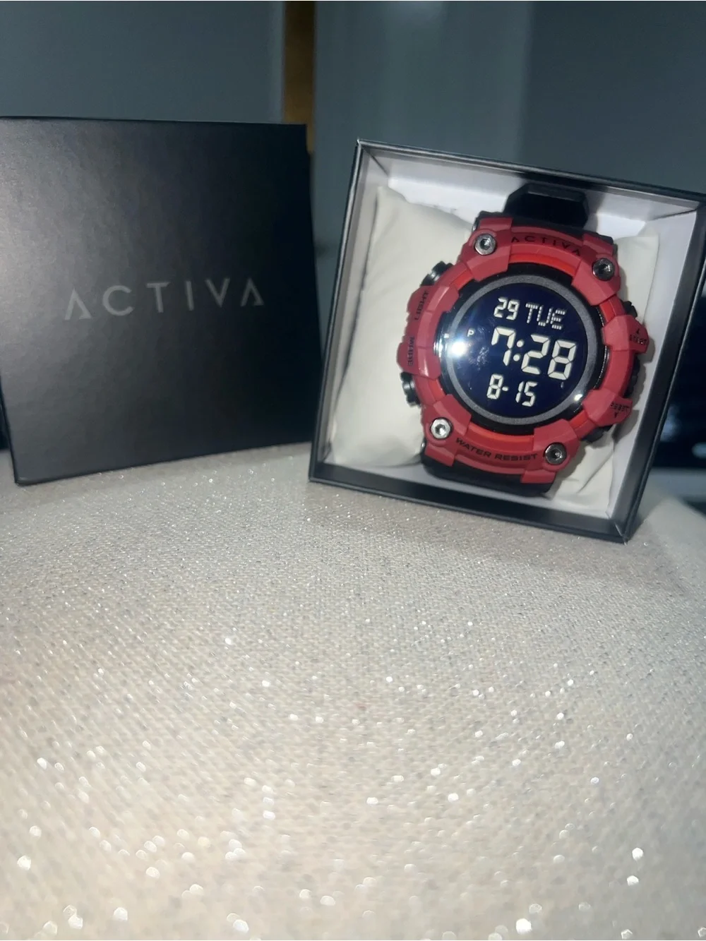 Activa Kadron X Invicta Red Digital Sports Watch